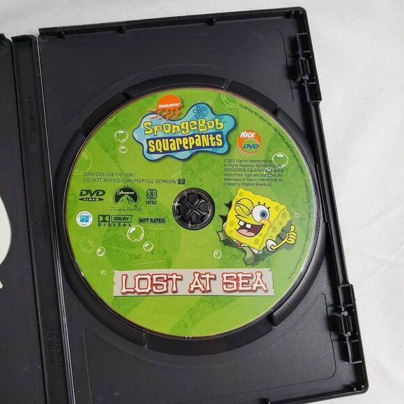 SpongeBob SquarePants Lost at Sea DVD - Nickelodeon - Picture 2 of 3